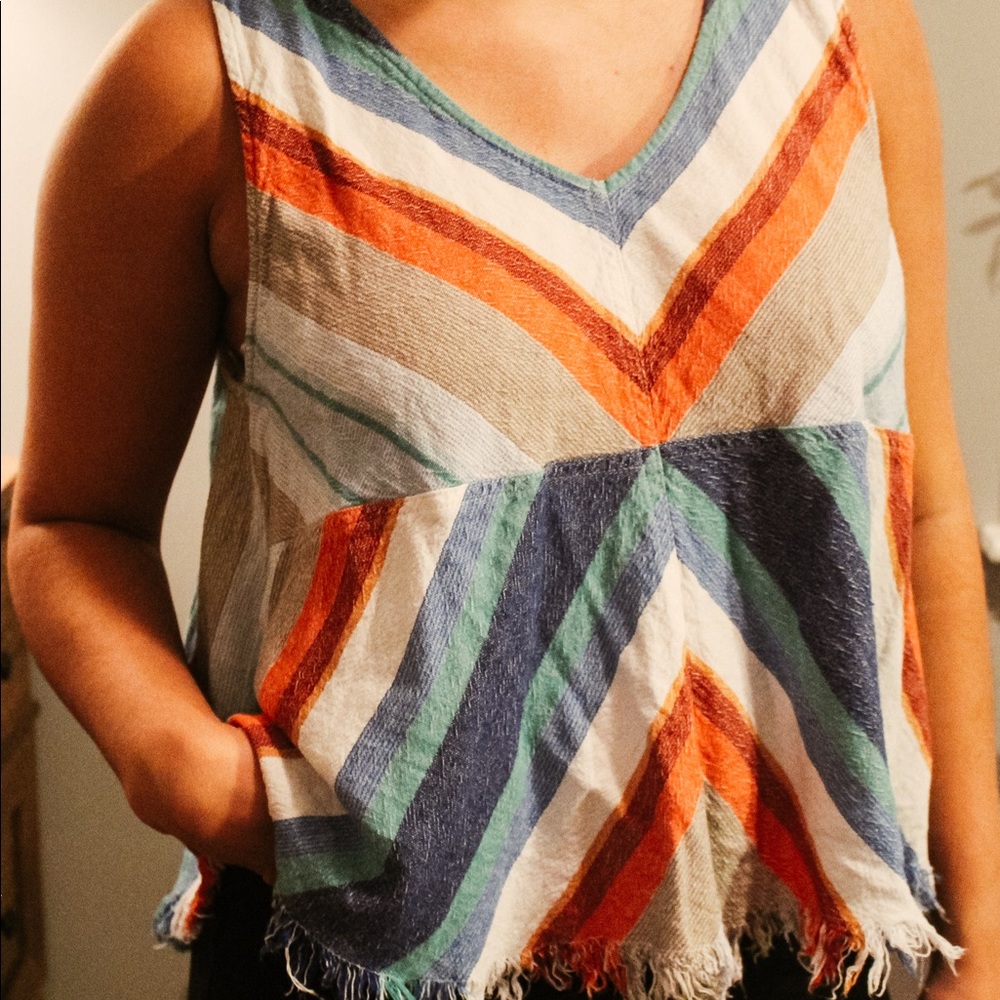 Multi-colored tank